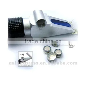 Salinity Refractometer With Built-in LED Light Aquarium 0~10% ATC thumbnail-3