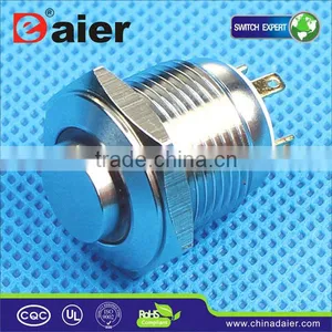 16mm Illuminate Metal Push Button Switch thumbnail-1