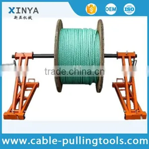 5 Ton Mechanical Cable Stand,Cable Drum Stand,Cable Reel Stand thumbnail-1