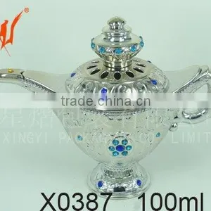 100ml Alloy Sliver Old Bottle for Fragance or Wine thumbnail-1