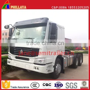 HOWO Brand 6*4 371HP Mini Tractor Trailer Truck thumbnail-3
