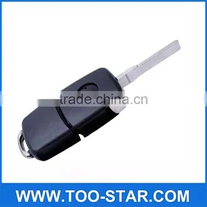 Flip Folding Key Shell for VW VOLKSWAGEN SEAT SKODA Remote Key Case Fob NEW 3 BN thumbnail-2