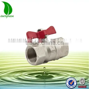 Female Forged Full-port Brass Ball Valve With T Type Handle thumbnail-1