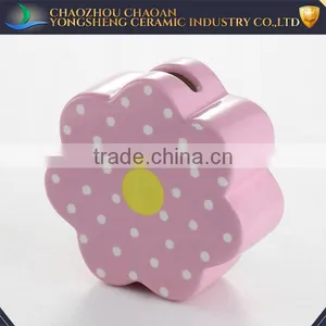 New Products Wholesale Sunflowers Ceramic Custom Money Box thumbnail-1