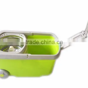Vivinature Portable 360 Magic Spin Mop With Two Wheels thumbnail-1