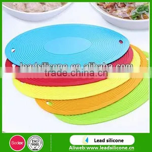 Circular And Wavy Shape Silicone Cup Mat thumbnail-2