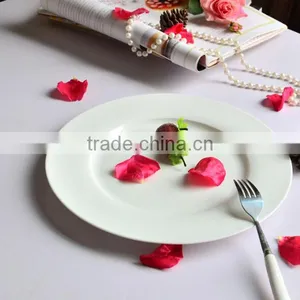 Custom Porous Ceramic Plates White Porcelain Serving Dishes thumbnail-2