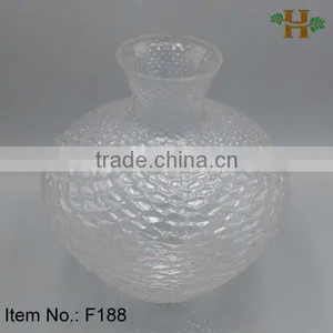 Mercury Silver China Home Decor Wholesale Glass Flower Vase thumbnail-2
