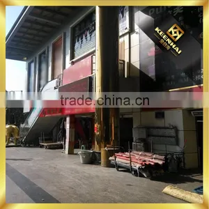 Interior Circular Metal Post Pillar Cladding thumbnail-5