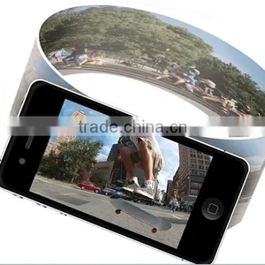 Newest Fashion 360 Degree Full-Viewing Sport dv Camera 220 Degree Fisheye Super Wildangle Lens Action Camera thumbnail-3
