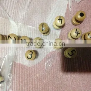 Custom Wooden Rubber Stamp for DIY thumbnail-1