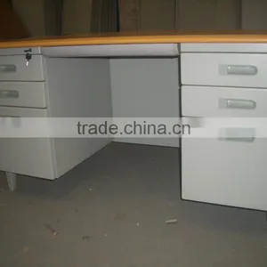 Steel Wood Office Furniture Office Desk Study Table Computer Desk thumbnail-4