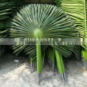 Fake Coconut Leaves Artificial Kwai Leaves Artificial Decorative Palm Tree Leaves thumbnail-3