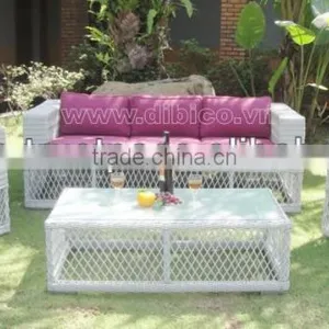 OUTDOOR WICKER SOFA thumbnail-1