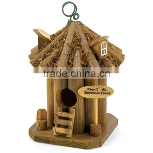 Mini Wooden Bird Cage Bird Cages/bird House thumbnail-2