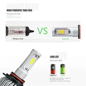 Hot Selling S2 LED Headlight s2 9012 Cob and Csp LED Headlight 2017 High/low 72w 8000lm 2.5a Led Car Headlight thumbnail-3