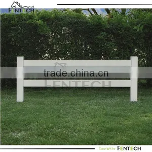2014 Best Selling High Quality White Two Rail Fencing thumbnail-1