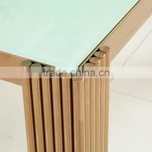 Hign Quality Luxury Stainless Steel Dining Table AH065 thumbnail-4
