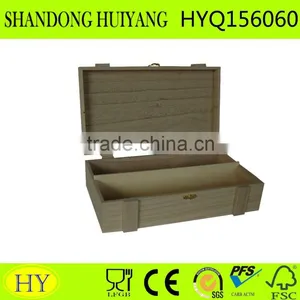 Custom Cheap 2 Bottles Wooden Wine Box thumbnail-1