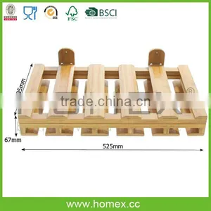 Marketable Wine Rack_bamboo Wine Bottle Holder_wall Mount Wine Rack_HOMEX thumbnail-1