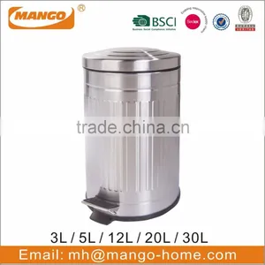 Stainless Steel Foot Pedal Waste Bin thumbnail-6