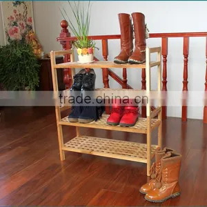 New Product 2 Tires Water Proof Wooden Shoe Rack thumbnail-6