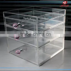 Hot Sale China Factory Clear Acrylic Jewelry Display Case With Logo thumbnail-4