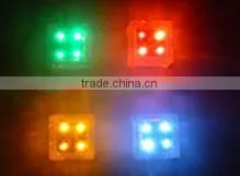 Solar Energy Products Frosted Glass Underground Paving Light With 4 Led H0228 thumbnail-2