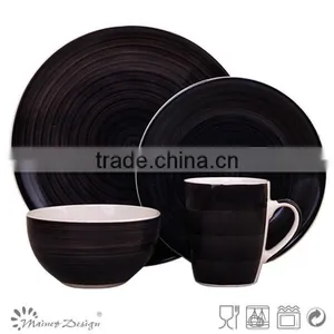 12pcs Handpainted Ceramic Dinner Set thumbnail-3