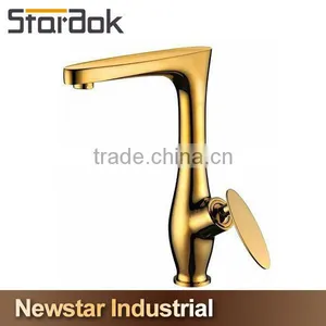Star.aok Antique Design for Simple Life Style Gold Kitchen Faucet Upc Flexible Hose for Kitchen Faucet Taps Imported From China thumbnail-1