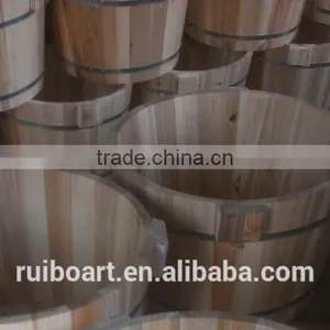 2015 Hot Wood Spa Foot Bath Barrel thumbnail-1