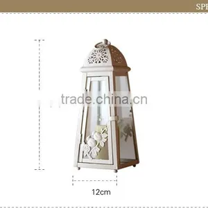 Modern Simple Creative Sit Hanging Iron Candle Holder Ornaments Bird Candlestick Lighthouse Wedding Birthday Gift thumbnail-3