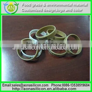 Glowing Silicone Bracelet, Anti Mosquito Wristband thumbnail-1