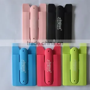 Wholesale Silicon Card Holder and Stand for Mobile Phone Case thumbnail-1