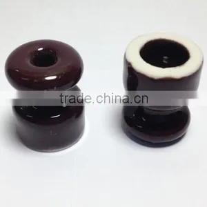 Small Wiring Spool Ceramic Insulator thumbnail-1