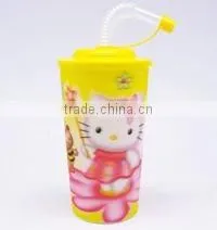 PP Hotsale Customer Request Color Plastic 3D Lenticular Cup thumbnail-1
