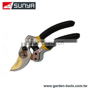 Flower Bypass Aluminum Forged Hand Cutting Pruner Scissors thumbnail-1