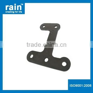 Black Powder Coated Aluminum 5052 Precise Custom Design Laser Cutting Part thumbnail-1