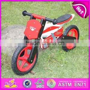 Latest Design Best Sale Children Balance Wooden Bike W16C115 thumbnail-6