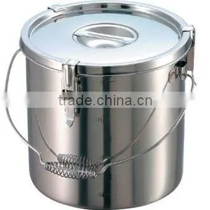 SUS304 Stainless Steel Stock Pot With Silicone Lock Cookware thumbnail-1