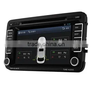 Car DVD TPMS With 4 External Sensors Tyre Pressure Monitoring System thumbnail-1