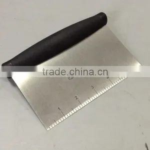 Stainless Steel Pizza Cutter/grill Scraper thumbnail-1