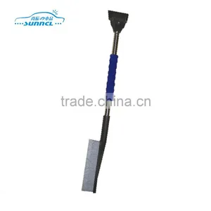 Plastic Snow Shovel With Brush , Car Ice Scraper thumbnail-1