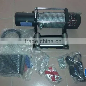 High Performance 4x4 Small Mini Winch Car Parts 12000lb Mini 12v Electric Winch thumbnail-1