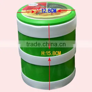 2 Layers Plastic School Lunch Box With Handle thumbnail-2