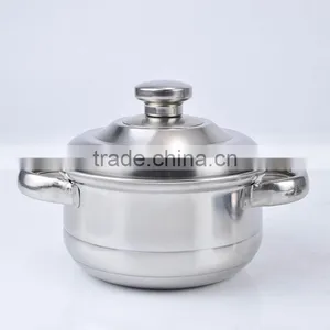 Hot Sale Stainless Steel Kitchen Noodle Pot Pasta Cooking Pot Set thumbnail-1