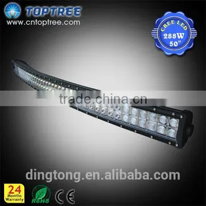 50" 300w Curved Offroad Led Light Bar/jeep Wrangler tj Lights thumbnail-2