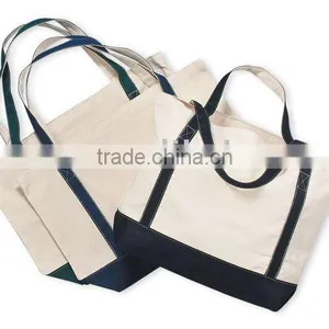 Canvas Shoulder Shopping Bag for Ladies thumbnail-1