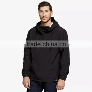 Pullover Style Waterproof Winder Water Resistant Nylon Windbreaker Jacket thumbnail-1