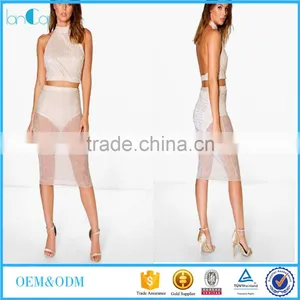 2017 New Sexy Two Set for Fashion Summer Skirt thumbnail-1